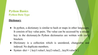 Introduction to Python programming Language | PPTX image.