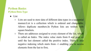 Introduction to Python programming Language | PPT