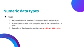 Decimal Number Float Number Python_Basics,_Conditionals,_Loops_and_Functions.pptx