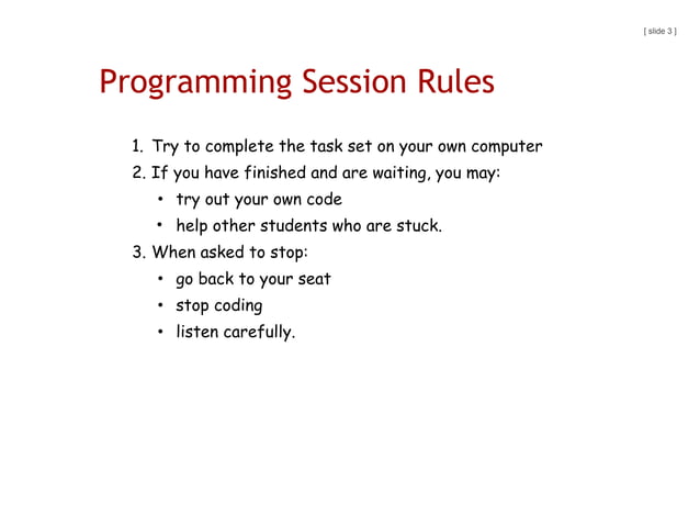 Python basics slides ch1 | PPT