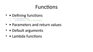 Python Basics To Advanced Tutorial Slide | PPTX