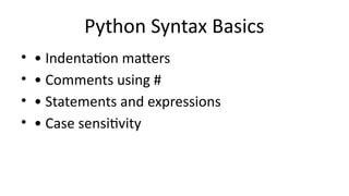 Python Basics To Advanced Tutorial Slide | PPTX