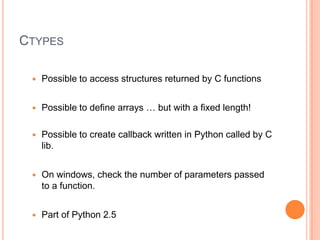 Python Bindings Overview | PPT