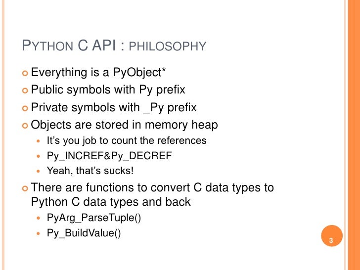 Python Bindings Overview
