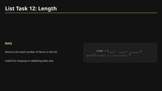 Python Loop, Nested Loop and advanced operations | PPTX