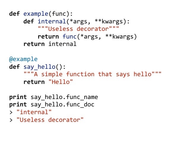 Metaprogramacao Em Python Decorators E Metaclasses