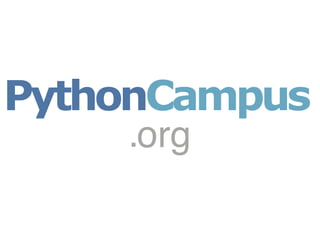 PythonCampus
 