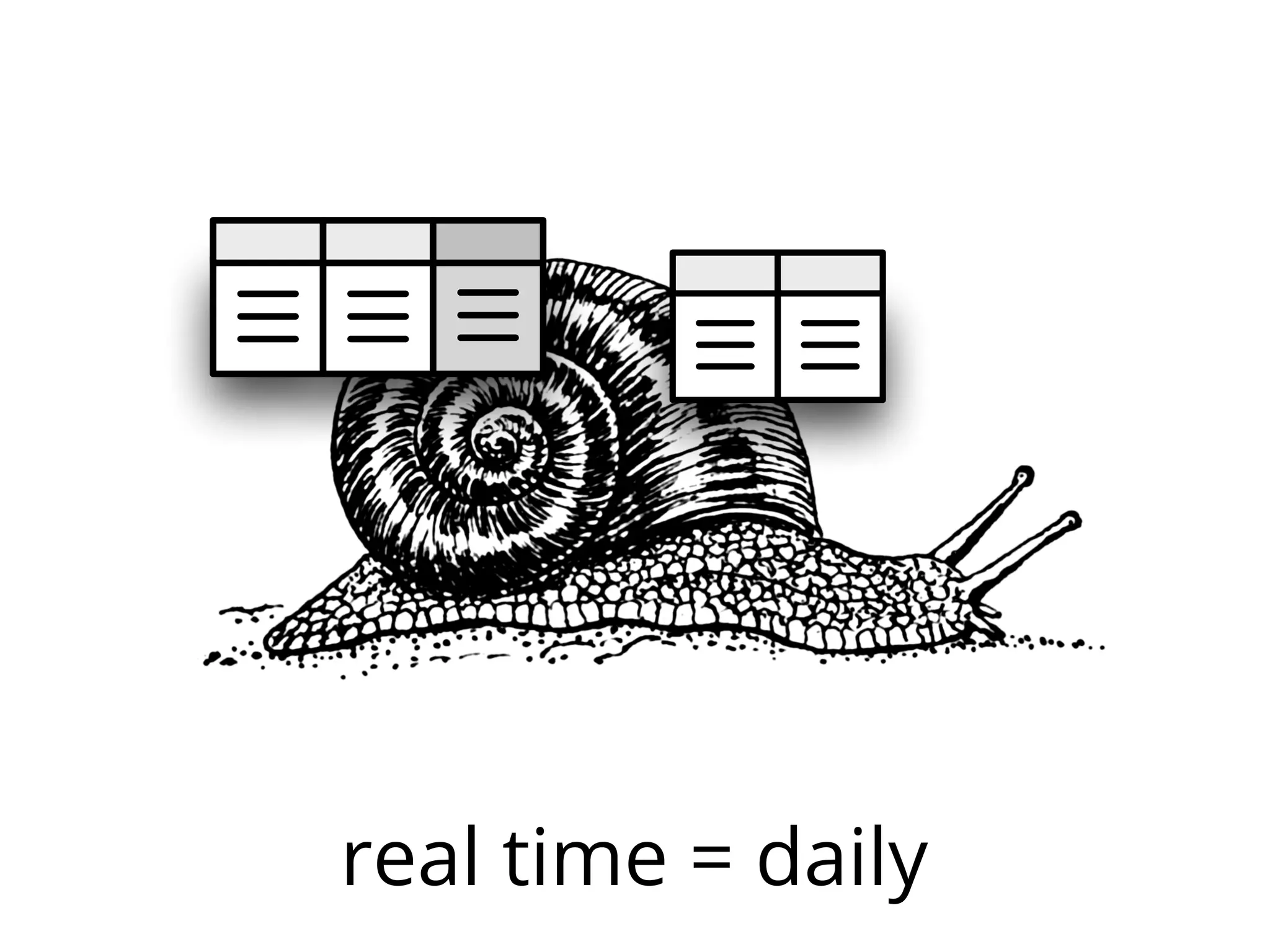 real time = daily
 