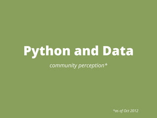 Python
 