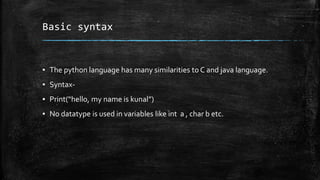 PYTHON by kunal.pptx