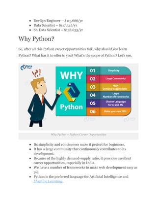 πIs Learning Python Your Career Game-Changer? ππ | PDF