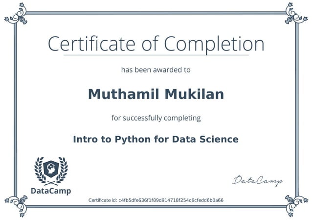 Python certificate | PPT