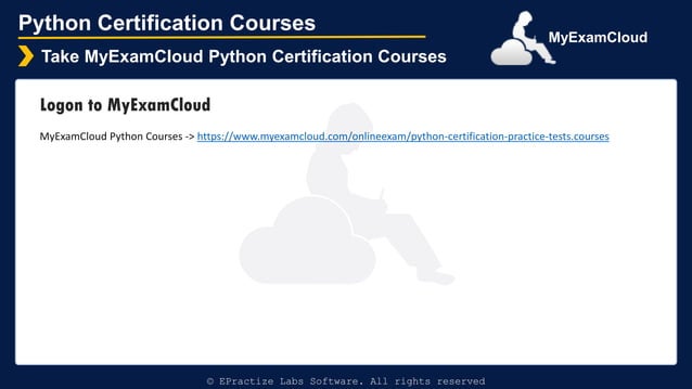 Python Certification Question Formats | PPT