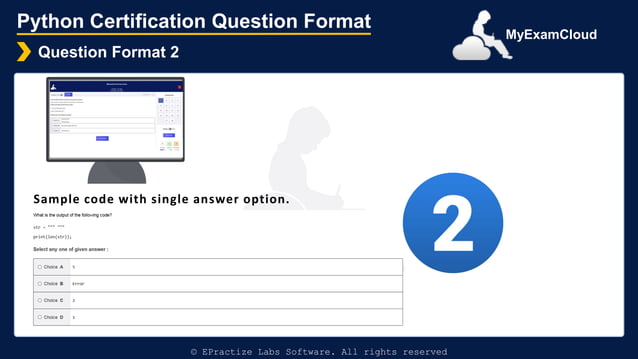 Python Certification Question Formats | PPT