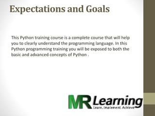 Python certification training | PPTX | Web Development | Internet