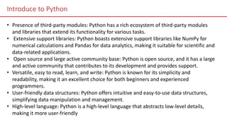 python programming chapter 1 for beginner level | PDF