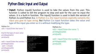 python ppt database and its some basic information | PDF