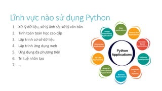 Python Programming basic document for beginners | PPTX