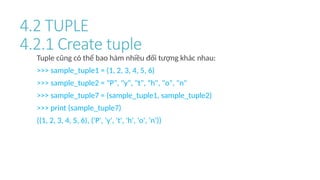 python chap 4 data structure for beginners | PPTX