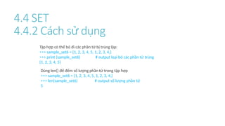 python chap 4 data structure for beginners | PPTX