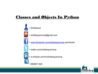 Pythonclass | ODP