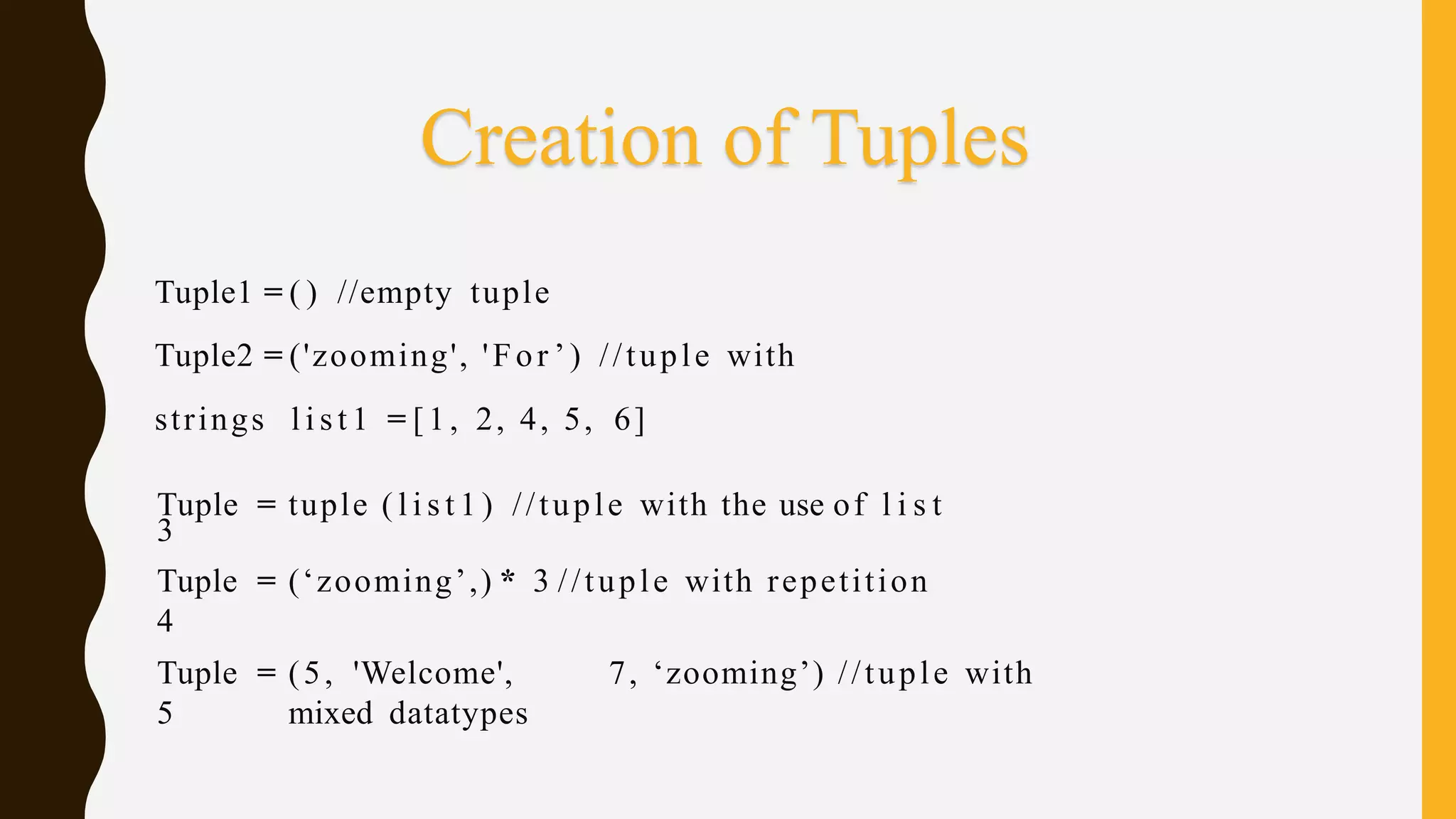 Python Collections | PPTX