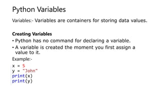 Python comments and variables.pptx
