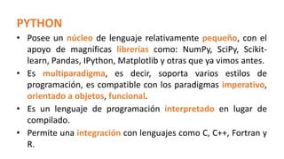 Paradigma De Python Python con Anaconda | PDF