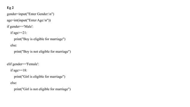 Python Conditionals and Functions | PPT