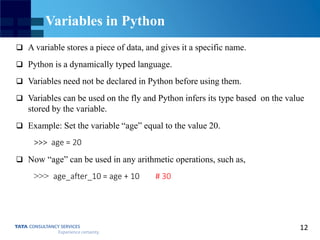 Intro to Python Programming Language | PPT