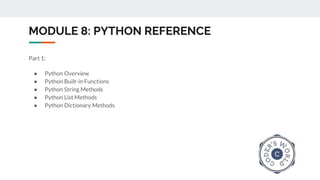 LEARN PYTHON COMPLETE COURSE FOR FREE | PPTX