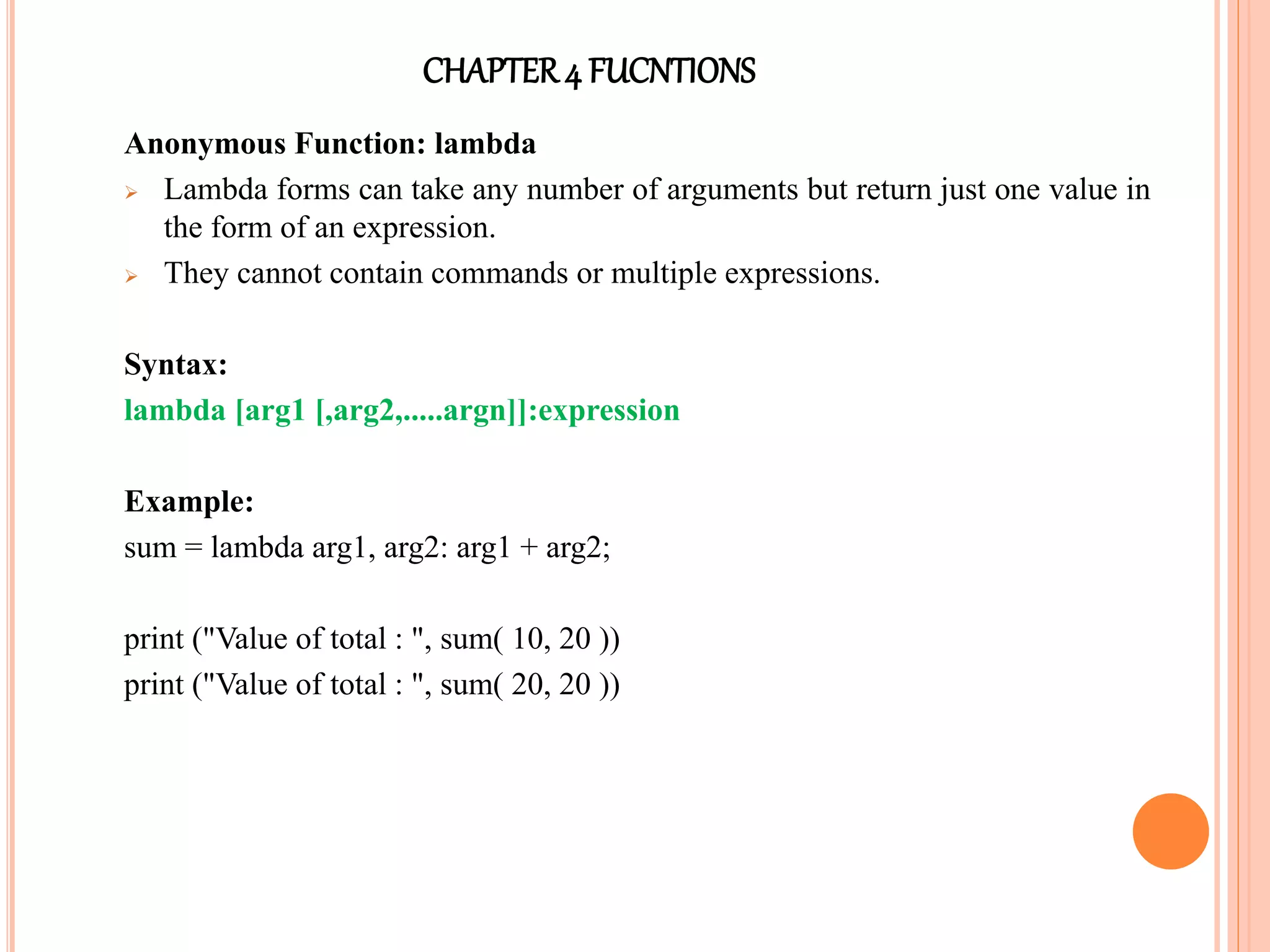 Python Course for Beginners | PPTX
