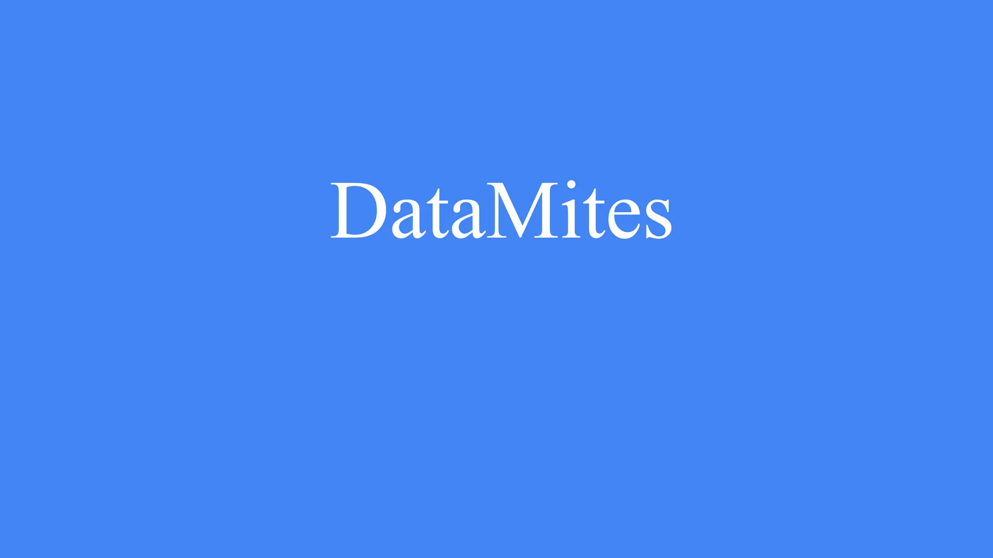 DataMites
 