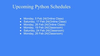 Python Course In Delhi | PPT