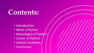 Python Course in Delhi and its Applications.pptx