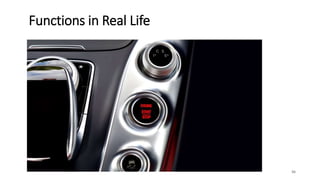 Functions in Real Life
36
 