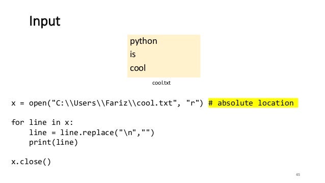 Python in 30 minutes!