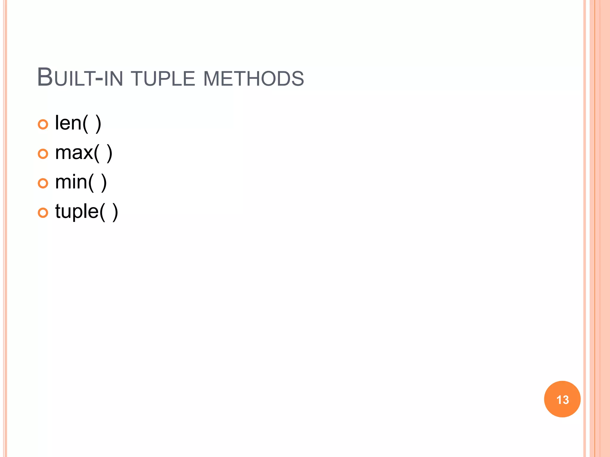 Python data structures | PPTX