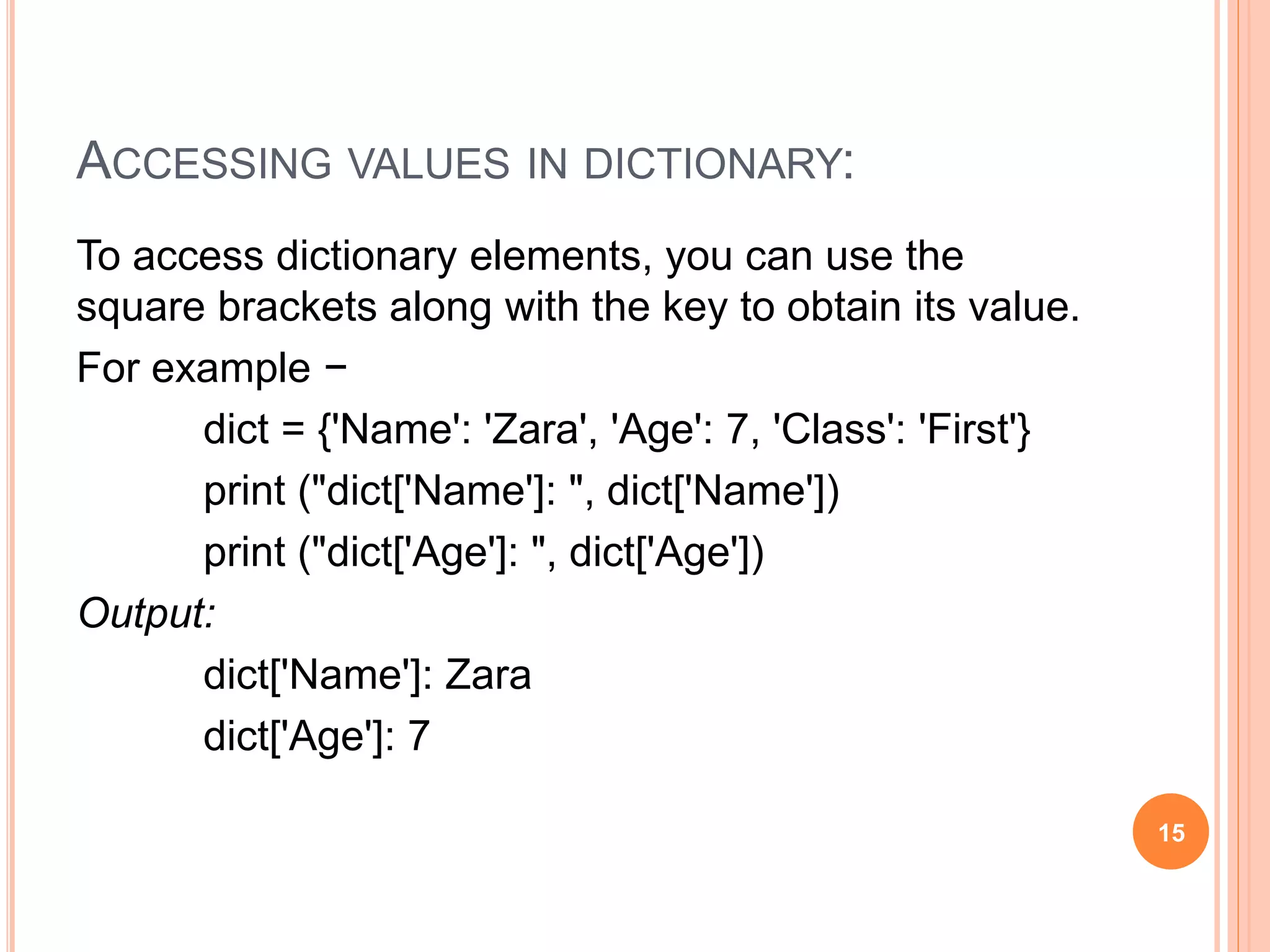 Python data structures | PPTX