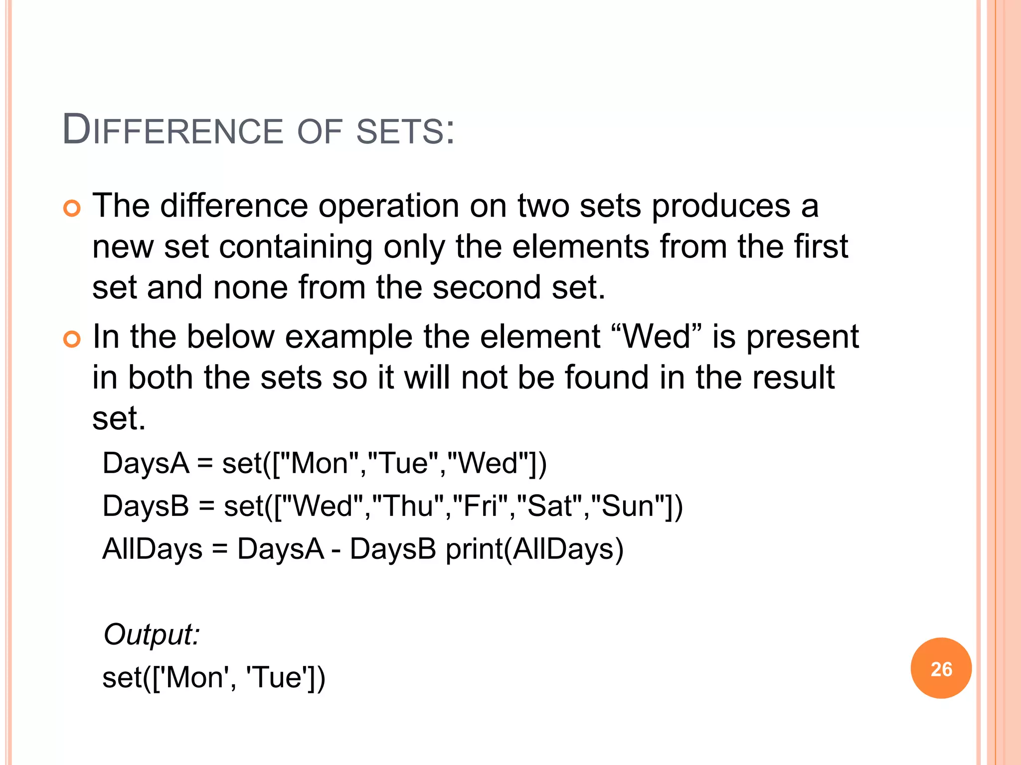 Python data structures | PPTX
