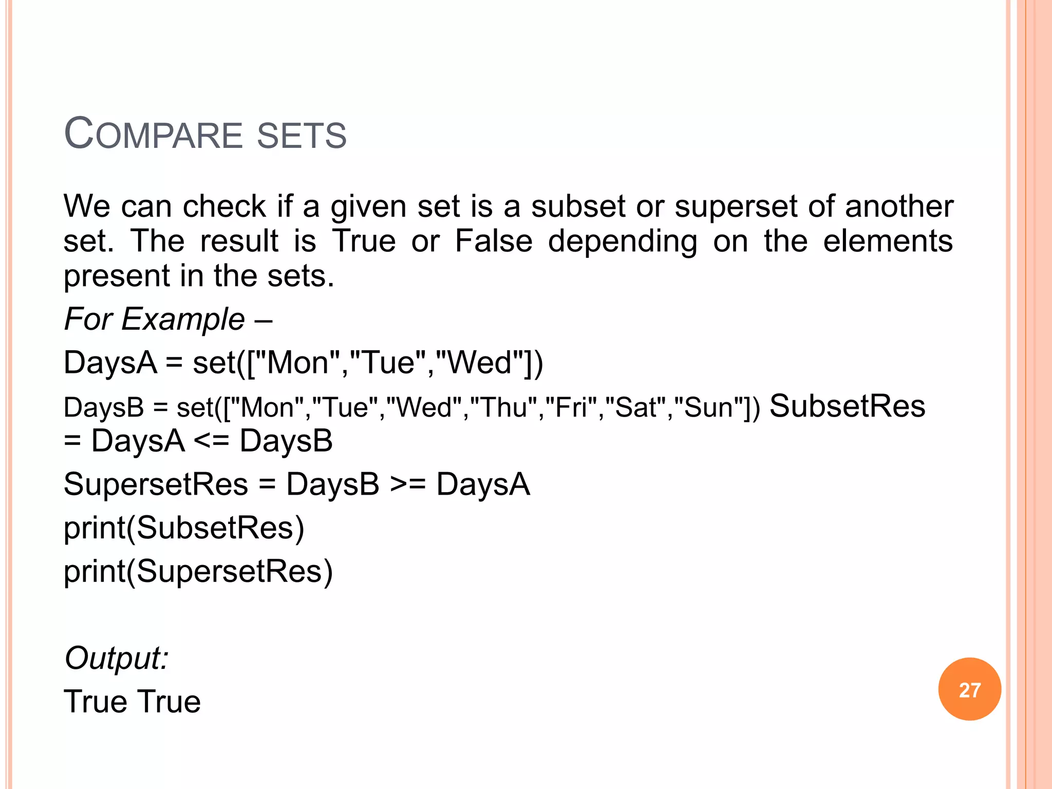 Python data structures | PPTX