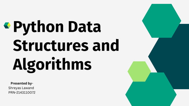 Python Data Structures and Algorithms.pptx