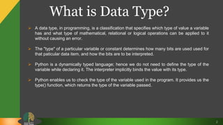 Python data type