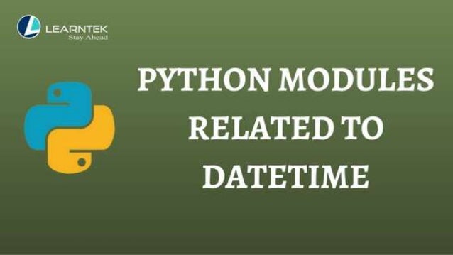 Datetime utc python