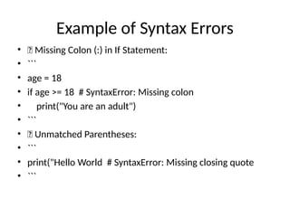 Introduction to Python_Debugging_Errors.pptx