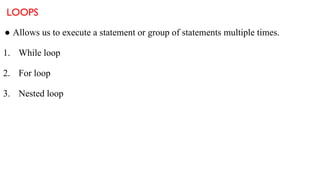 Python Decision Making And Loops.pdf