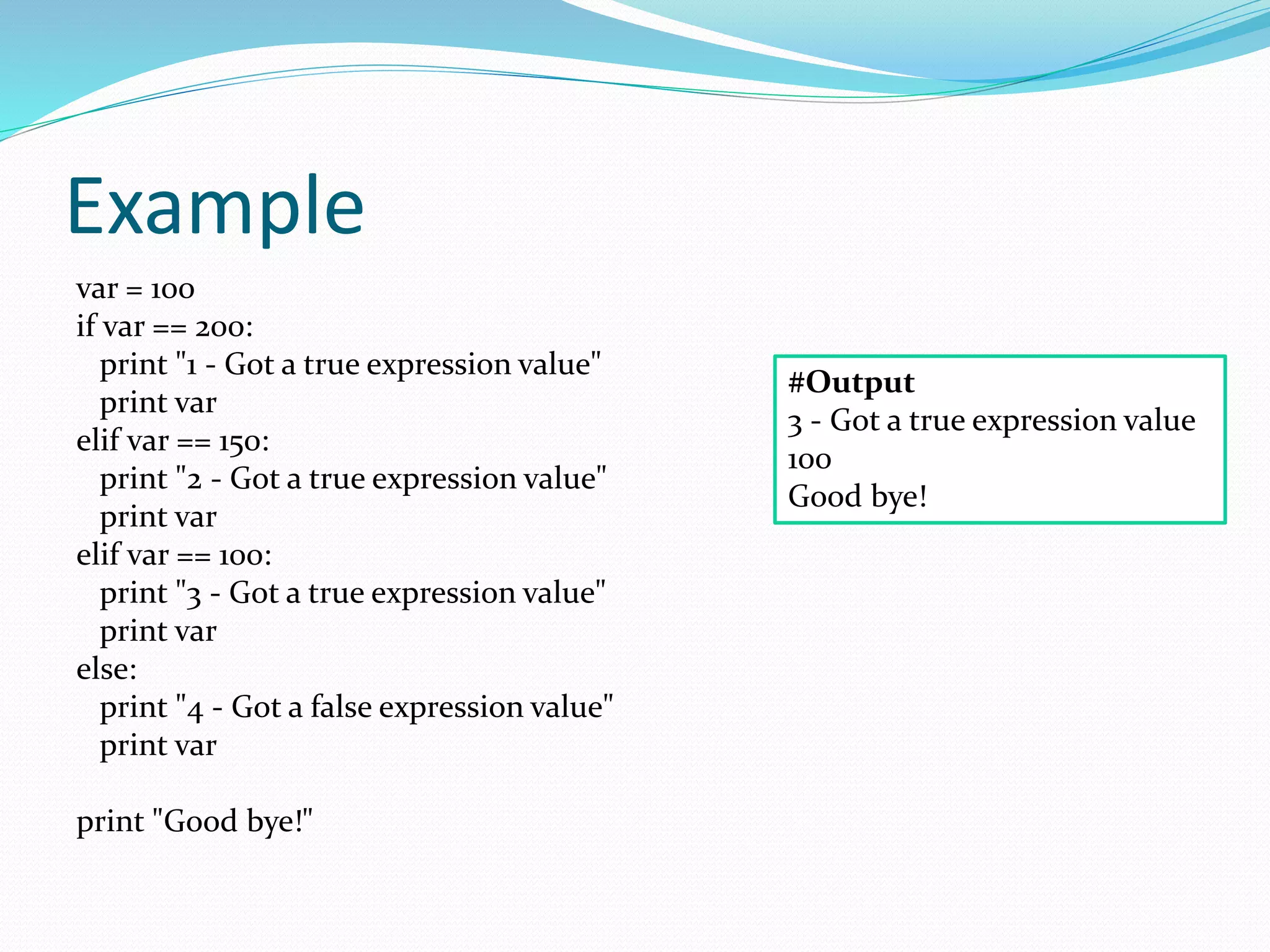 Python decision making part4 | PPTX