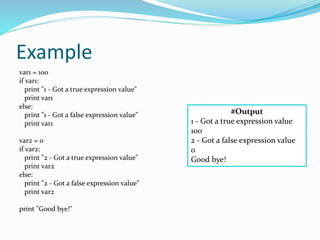 Python decision making part4 | PPTX | Programming Languages | Computing