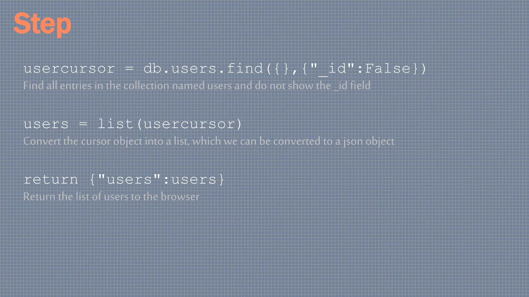 Python Code Camp for Professionals 4/4 | PPT