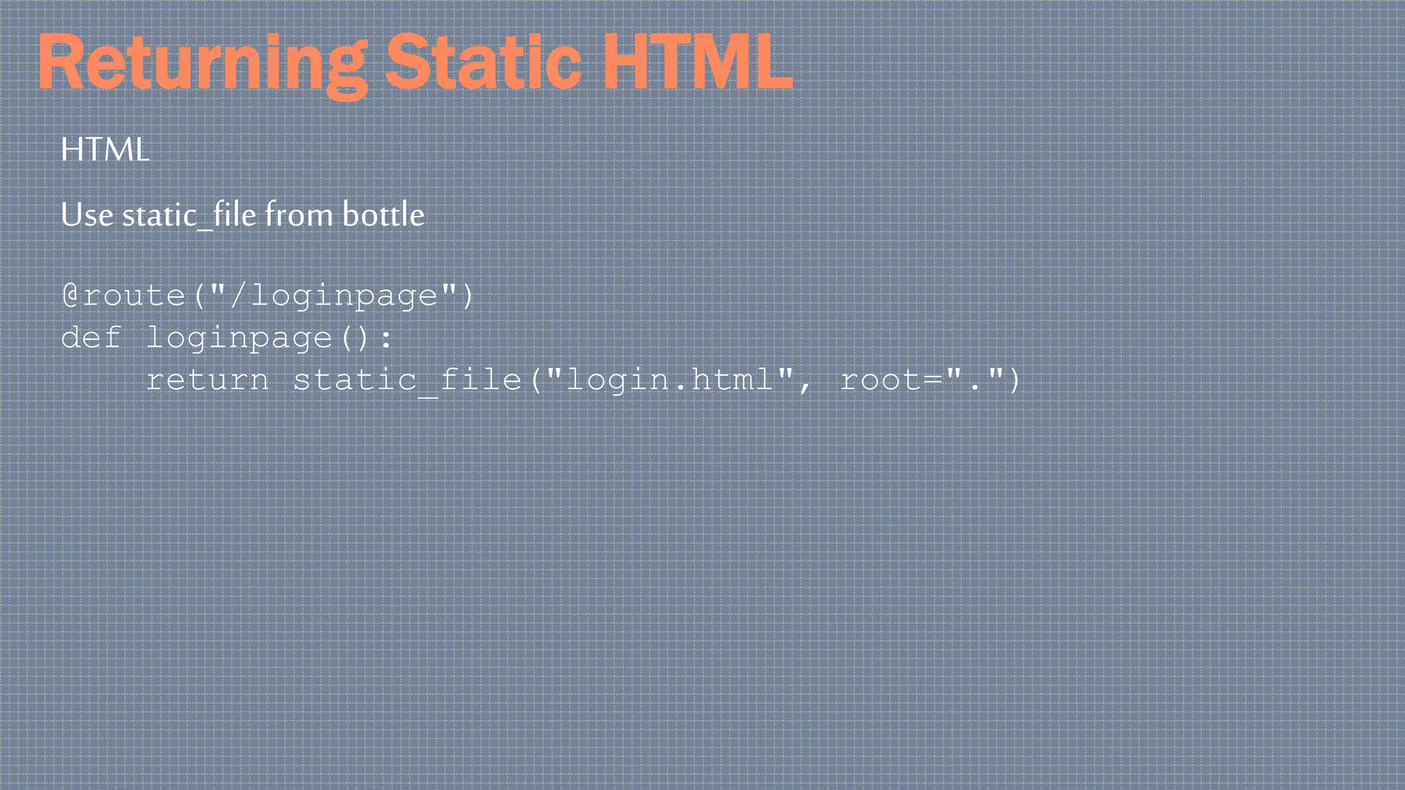 Python Code Camp for Professionals 4/4 | PPT